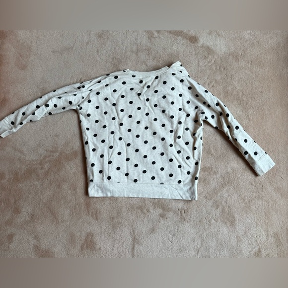 Kate Spade Bow Polka Dot Crew Sweatshirt - Picture 6 of 6